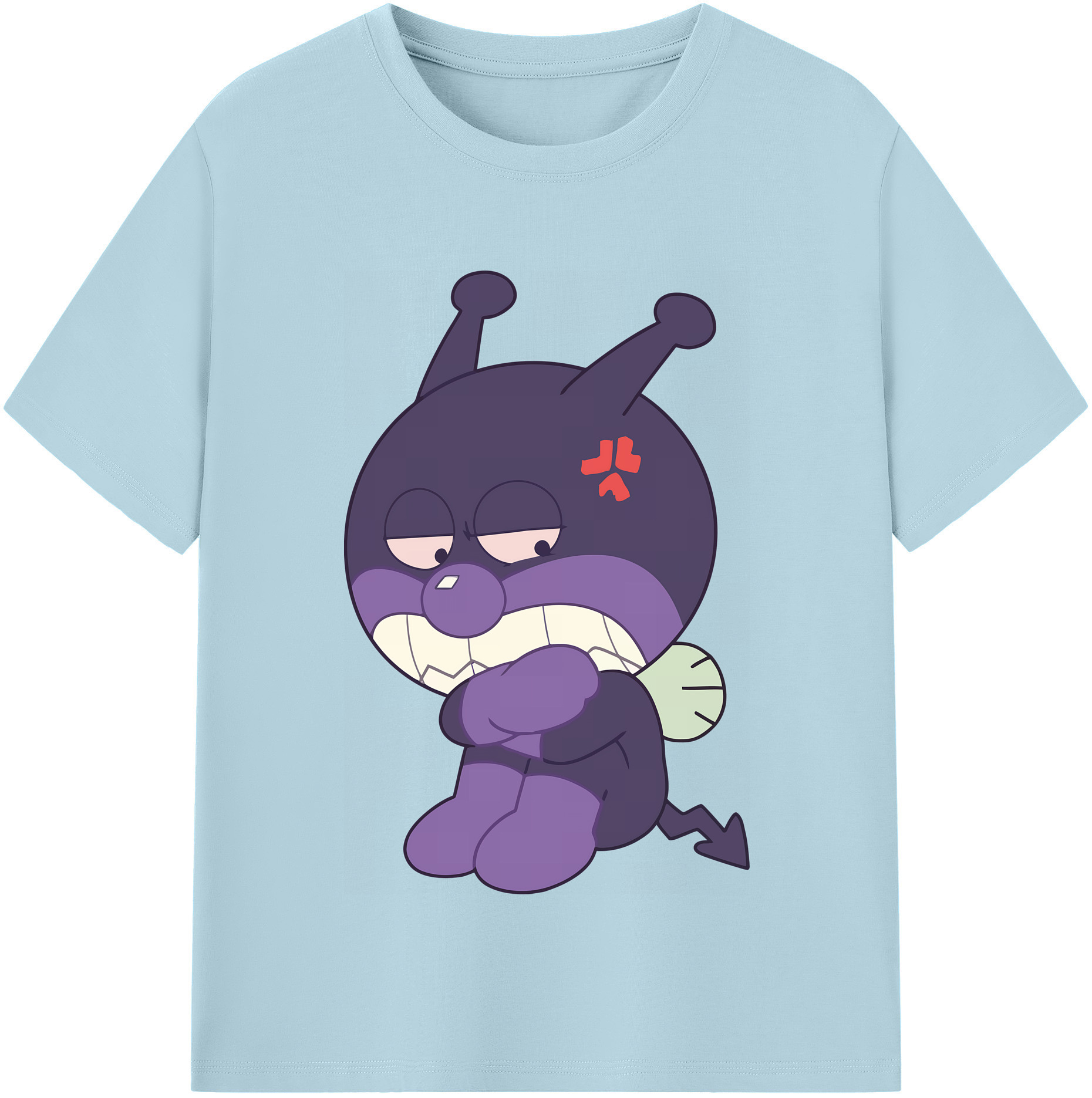（画像用） アンパンマン Anpanman 綿100％半袖Tシャツ（フロントプリント）